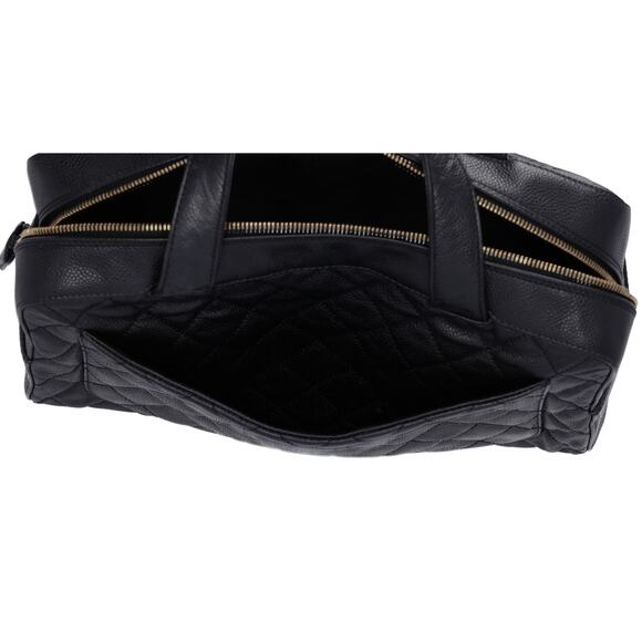 CHANEL Vintage Caviar CC Bowling Bag Black - Picture 8 of 8